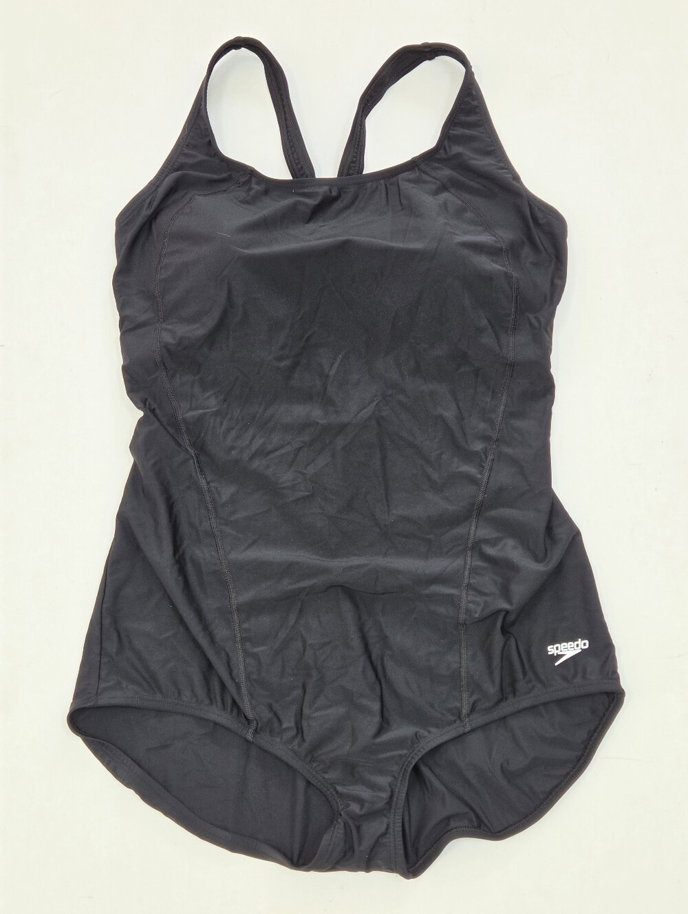 Speedo Women's Moderate Ultraback PowerFlex One Piece Black